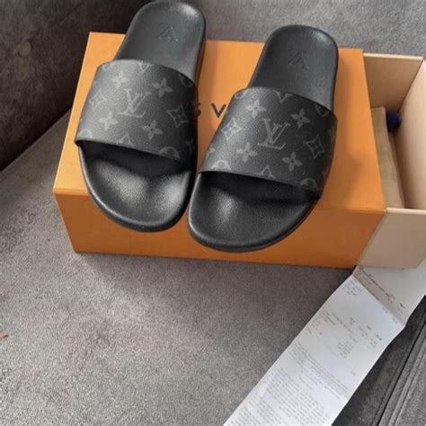 mens louis vuitton sliders|louis vuitton slip ons.